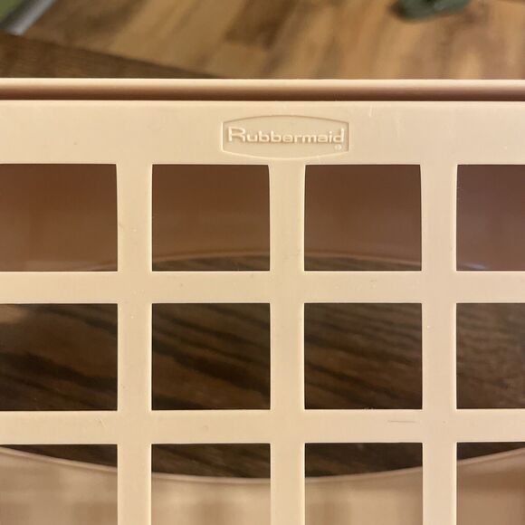 MCM Atomic Starburst Tan Rubbermaid Tissue Box Cover 2 Piece original 2939 - Picture 7 of 7